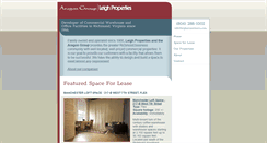 Desktop Screenshot of leighpropertiesva.com