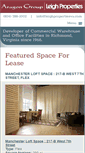 Mobile Screenshot of leighpropertiesva.com